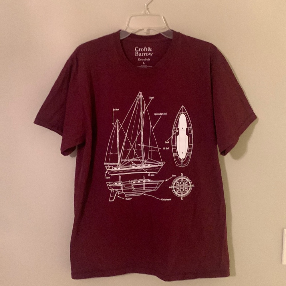 Croft & Borrow sailing shirt